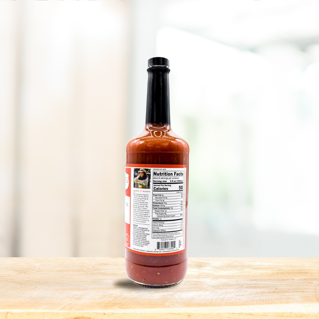 Single Bottle of Diane's Original or Dirty Diane Bloody Mary Mix