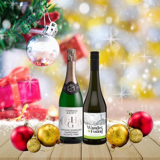 Bubbly Bliss Nonalcoholic Wine and Bubbles Gift Set